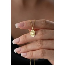 EDSA Silver 925 Ayar Gümüş Taşsız Güneş Kolye