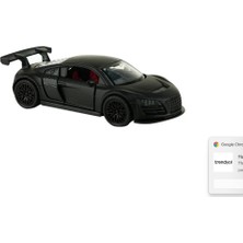 MEGA Die Cast Metal Çek Bırak Siyah Spor Araba