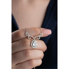 EDSA Silver 925 Ayar Zümrüt Model Kolye