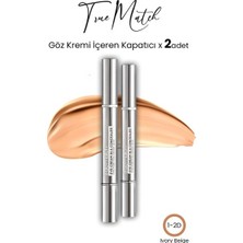 Karahanbey Kapatici & True Match Göz Kremi Içeren 2si̇ 1 Arada No: 1-2d Ivory Beige