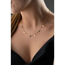 EDSA Silver 925 Ayar Gümüş Nazar Pullu Model Kolye