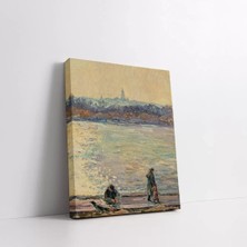 Vogloo Kıyı Şehri Esintisi Kanvas Tablo