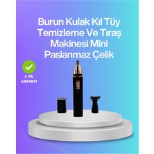 Premini Sessiz ve Hijyenik Kulak ile Burun Tüy Düzeltici Cihaz