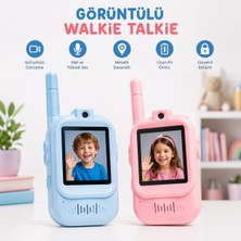 Hoverway Görüntülü Walkie Talkie – Çocuklar Için Şarj Edilebilir Görüntülü Telsiz | Wi-Fi Gerektirmez | 50 M Menzil