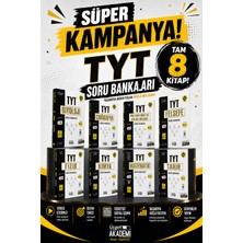 Üçgen Akademi Süper Kampanya Tyt Soru Bankası Tam 8 Kitap