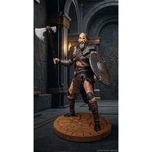 Craftel Kratos God Of War Koleksiyonluk El Boyaması Pla Figür 15 cm