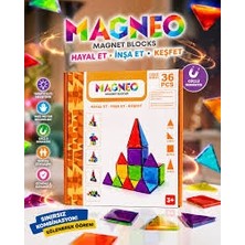 Samatlı Magneo 36 Parça Magnetic Blocks