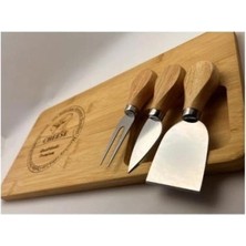 AyrStore Bambu Peynir Kesme Sunum Tahtası