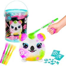 AyrStore 45523 Airbrush Peluş Neon Boyama Seti