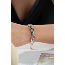 EDSA Silver 925 Ayar Gümüş Charm Bileklik