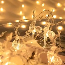 AyrStore 2m 10'lu Geyikli Ip LED Işık