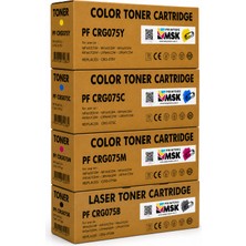 MSK Printers Canon I-Sensys LBP646CDW Uyumlu Çipli Toner Seti (Tüm Renkler)