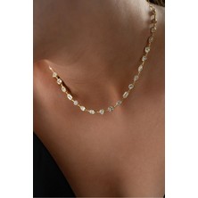 EDSA Silver 925 Ayar Gümüş Taşlı Trend Model Kolye
