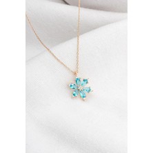 EDSA Silver 925 Ayar Gümüş Lotus Çiçeği Kolye