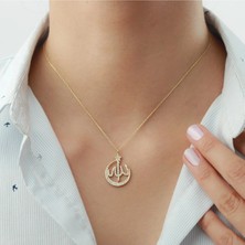 EDSA Silver 925 Ayar Gümüş Allah Lafzı Kolye