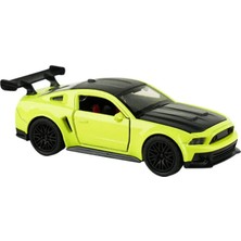 MEGA Die Cast Metal Çek Bırak Yeşil Spor Araba