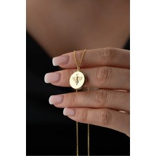 EDSA Silver 925 Ayar Gümüş Resimlik Kolye