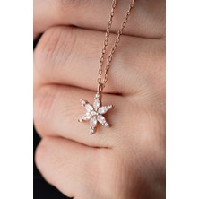 EDSA Silver 925 Ayar Gümüş Lotus Çiçeği Kolye