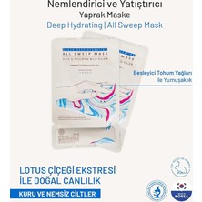 CetKing Kağıt Yüz Maskesi - Lotus Özü, Trehaloz, Vitamin Kompleksi | Nemlendirici ve Yatıştırıcı | Hassas ve Kuru Ciltler Için Derinlemesine Nem ve Onarım