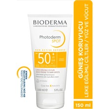 Bioderma Photoderm Spot SPF50+ Yüksek Korumalı Yüz ve Vücut Güneş Kremi 150 ml