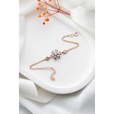 EDSA Silver 925 Ayar Gümüş Lotus Bileklik