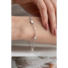 EDSA Silver 925 Ayar Gümüş Yıldız Bileklik