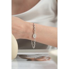 EDSA Silver 925 Ayar Gümüş Baget Bileklik