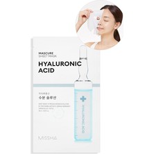 CetKing Asit Içerikli Nemlendirici Yaprak Maske Mascure Hydra Solution Sheet Mask (Hyaluron Acid)