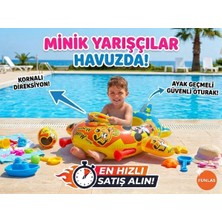 Funlas Çocuk Deniz Sinidi 0-5 Yaş Kornalı Direksiyonlu Oyuncagı Üle Deniz Simidi