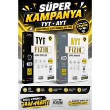 Üçgen Akademi Süper Kampanya Tyt+Ayt Fizik Soru Bankası -2 Kitap