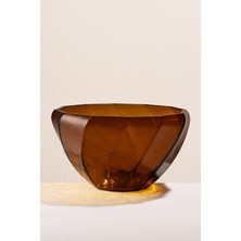 Paşabahçe Burgulu Kase Amber 25 Cm, 1 Adet