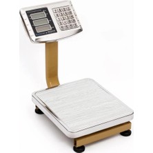 Premini Yüksek Kapasiteli Dijital Elektronik Tartı 30X35CM 100 kg Siyah