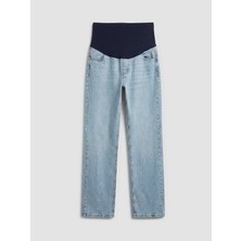 Lc Waikiki Yeni Sezon Karın Panelli Wideleg Kadın Jean Pantolon