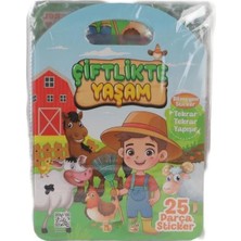Motto Ticaret Mey Ithalat® 3011 Bitmeyen Sticker Çiftlikte Yaşam