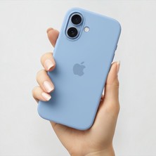 Pronorth Iphone 16 Uyumlu Kılıf Logolu Lansman Soft Yumuşak Içi Kadife Silikon Kapak