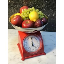 Premini 5 kg Retro Nostalji Mutfak Tartısı Analog Terazi, Şık ve Dayanıklı