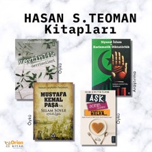 Parlayan Kitap Hasan Seyfettin Teoman - 4'lü Kitap Seti | Zeytinlik Devrimcileri + Mustafa Kemal Paşa'ya Selam Söyle + Aşk: Acının Üzerine Helva + Siyasal Islam ve Karizmatik Diktatörlük - 4'lü Set