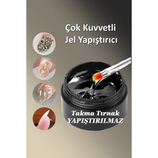 Easy Beauty Süs Yapıştırma Jeli Charm Yapıştırıcı Kuvvetli Jel Yapıştırıcı Tırnaksüsü Yapıştırma Jeli Yapıştırıcı Jel