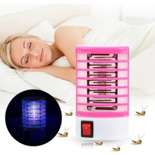 Munico 7 Adet Mini Elektrikli Sivrisinek Katili Lamba Haşere Kovucu LED Tuzak Bug Uv Işık Zapper Anti Böcek