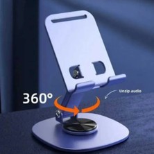 Acl Atd-02 Metalik 360° Ayarlanabilir Telefon & Tablet Tutucu Stand