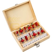 Gfb 6 mm Ahşap Frezebıçak Seti