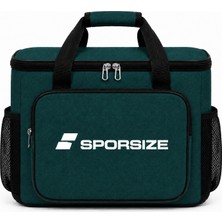 Sporsize 40 Litre Termal Soğutucu Çanta Haki Yeşil Kamp Piknik Plaj Buzluk Çantası