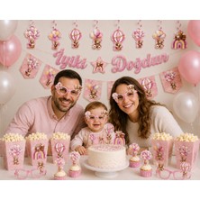 Bkmc Party Ayıcık Parti Seti Teddy Bear Iyi Ki Doğdun Doğum Günü Süsleri 22 Parça Konsept Dekorasyon Seti