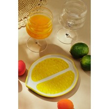Paşabahçe Lemon Seramik Tabak 18 Cm, 1 Adet