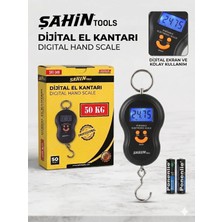Premini Dijital El Kantarı 50 Kg, Hassas Bavul ve Valiz Tartısı, Pratik Kullanım