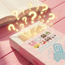 Etamina Hellomina Serisi: Sürpriz 8-Bit Pixel Art Çarpı İşi Kitap Ayracı Kiti- Minimalist Karakter Tasarımlı Hobi Seti