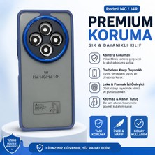 Esmer Bilişim Redmi 14C / 14R Premium Kamera Korumalı Mat Silikon Kılıf