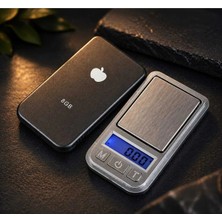 Premini Mini USB Görünümlü Hassas Dijital Terazi, 200×0.01G, Taşınabilir Ölçüm