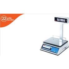 Premini 30 kg Dijital Terazi Düz Kefe Mühürlü, Hassas Ölçüm ve Kullanım Kolaylığı