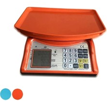 Premini Renkli Dijital Manav Terazisi 40 Kg, Hassas Ölçüm, Dayanıklı Tasarım